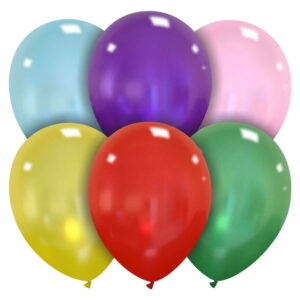 13″ Metalik latex – Okrugli